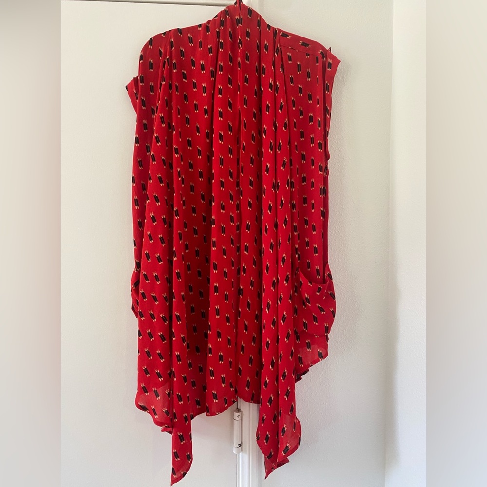 Urban Outfitters Retro Flowing Duster with pockets.